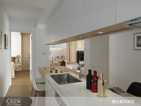 22坪老屋(16~30年)＿北歐風吧檯案例圖片＿橙白室內裝修設計工程有限公司＿橙白_20之18