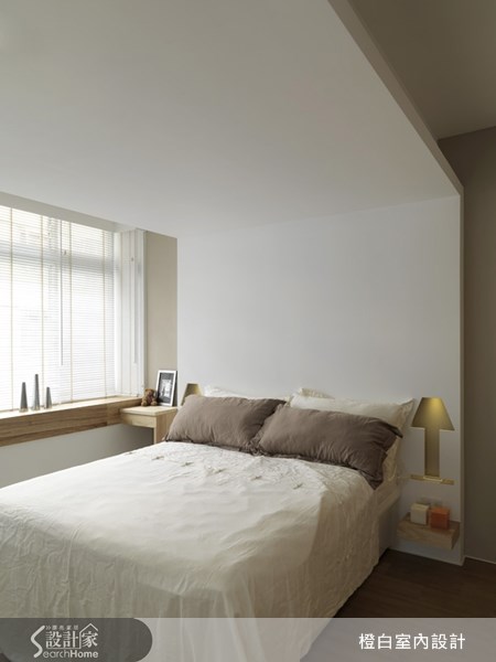22坪老屋(16~30年)＿北歐風臥室案例圖片＿橙白室內裝修設計工程有限公司＿橙白_20之2