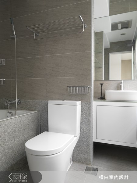 22坪老屋(16~30年)＿北歐風浴室案例圖片＿橙白室內裝修設計工程有限公司＿橙白_20之8