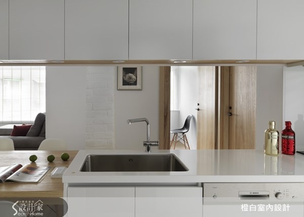 22坪老屋(16~30年)＿北歐風吧檯案例圖片＿橙白室內裝修設計工程有限公司＿橙白_20之23