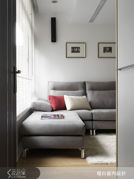 22坪老屋(16~30年)＿北歐風客廳案例圖片＿橙白室內裝修設計工程有限公司＿橙白_20之20