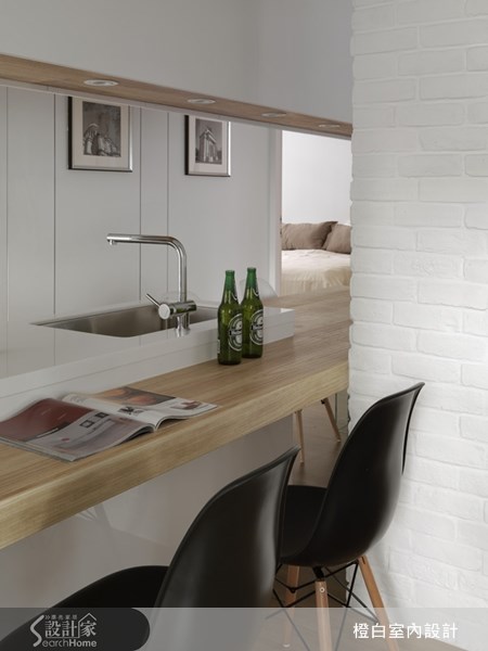 22坪老屋(16~30年)＿北歐風吧檯案例圖片＿橙白室內裝修設計工程有限公司＿橙白_20之25