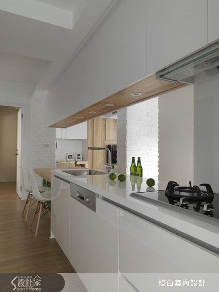 22坪老屋(16~30年)＿北歐風吧檯案例圖片＿橙白室內裝修設計工程有限公司＿橙白_20之21