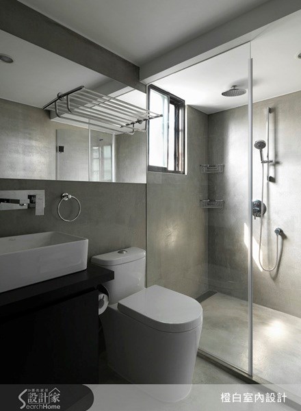 22坪老屋(16~30年)＿簡約風浴室案例圖片＿橙白室內裝修設計工程有限公司＿橙白_21之24