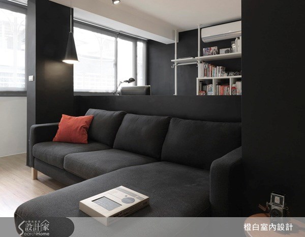 22坪老屋(16~30年)＿簡約風客廳案例圖片＿橙白室內裝修設計工程有限公司＿橙白_21之3