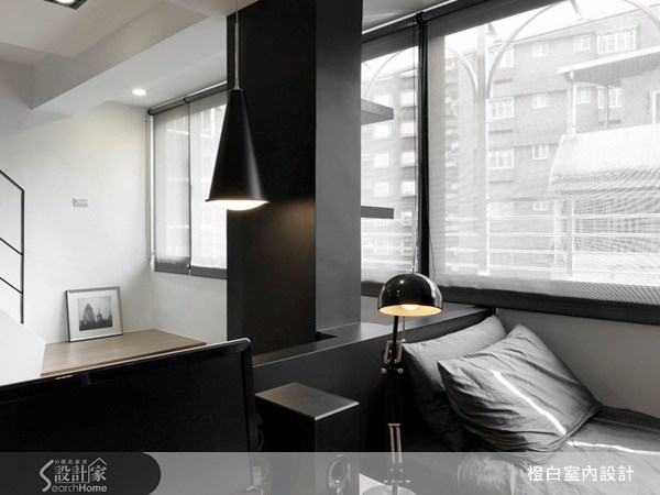 22坪老屋(16~30年)＿簡約風客廳案例圖片＿橙白室內裝修設計工程有限公司＿橙白_21之4