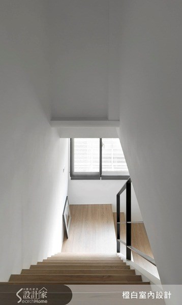 22坪老屋(16~30年)＿簡約風樓梯案例圖片＿橙白室內裝修設計工程有限公司＿橙白_21之20
