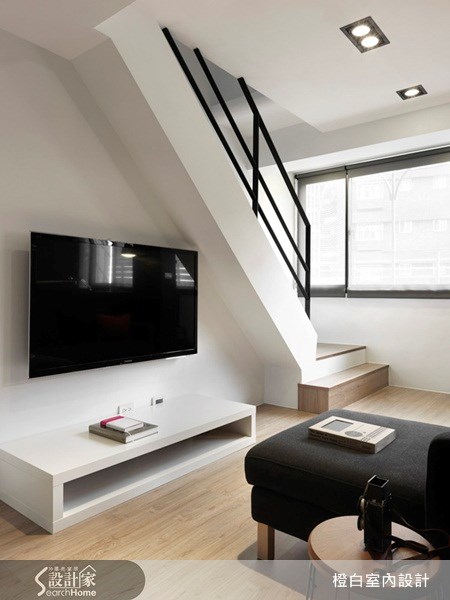 22坪老屋(16~30年)＿簡約風客廳案例圖片＿橙白室內裝修設計工程有限公司＿橙白_21之1