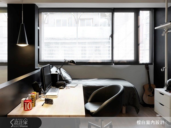 22坪老屋(16~30年)＿簡約風書房案例圖片＿橙白室內裝修設計工程有限公司＿橙白_21之18