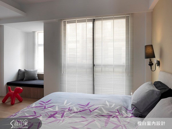 32坪新成屋(5年以下)＿現代風臥室案例圖片＿橙白室內裝修設計工程有限公司＿橙白_22之19