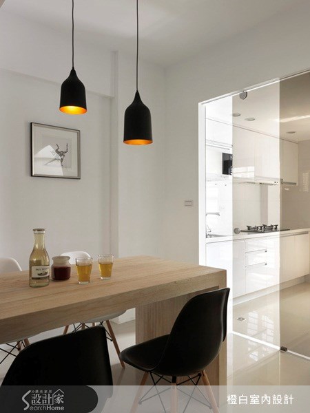32坪新成屋(5年以下)＿現代風餐廳案例圖片＿橙白室內裝修設計工程有限公司＿橙白_22之14