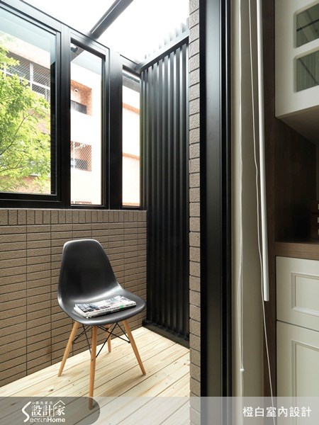 18坪新成屋(5年以下)＿美式風玄關案例圖片＿橙白室內裝修設計工程有限公司＿橙白_23之14