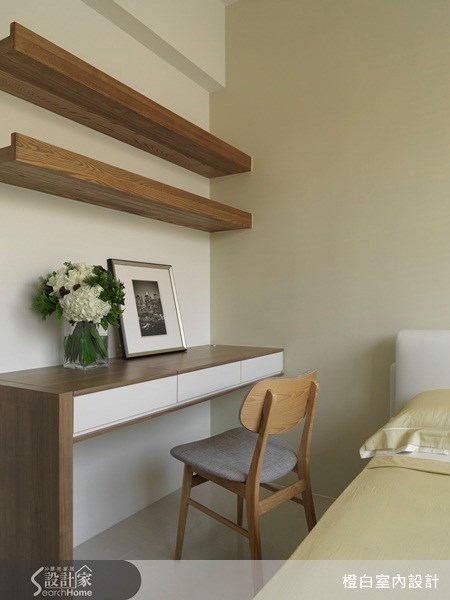 33坪新成屋(5年以下)＿混搭風臥室案例圖片＿橙白室內裝修設計工程有限公司＿橙白_24之13