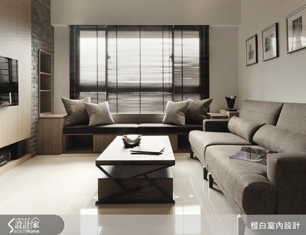 20坪新成屋(5年以下)＿混搭風客廳案例圖片＿橙白室內裝修設計工程有限公司＿橙白_25之3