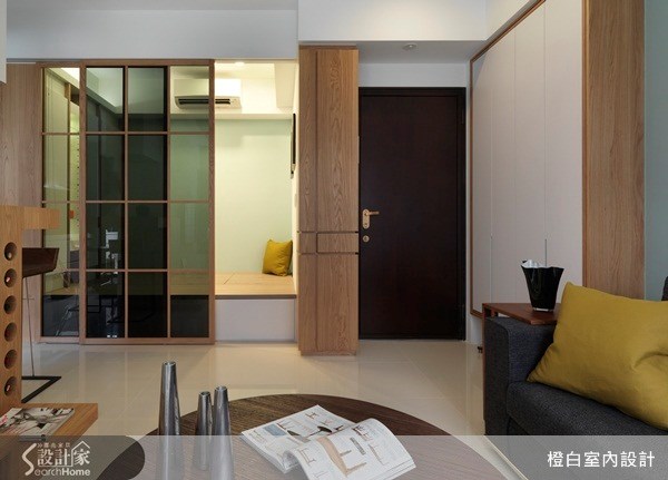 18坪新成屋(5年以下)＿北歐風客廳案例圖片＿橙白室內裝修設計工程有限公司＿橙白_26之1