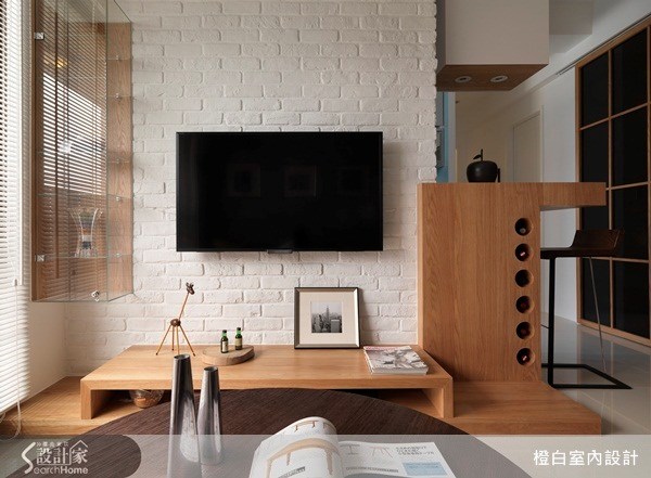 18坪新成屋(5年以下)＿北歐風客廳案例圖片＿橙白室內裝修設計工程有限公司＿橙白_26之7