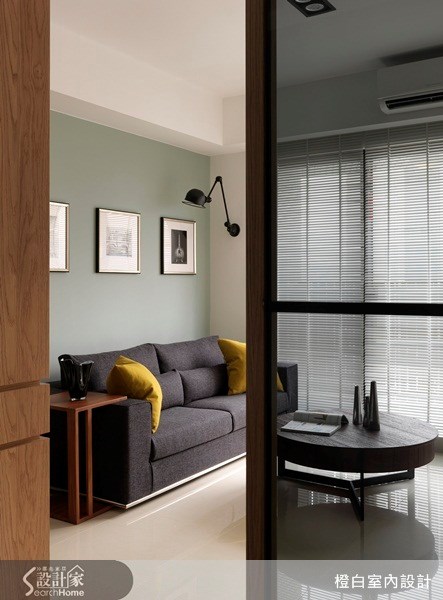 18坪新成屋(5年以下)＿北歐風客廳案例圖片＿橙白室內裝修設計工程有限公司＿橙白_26之3