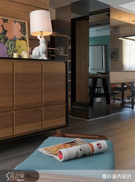 35坪老屋(16~30年)＿混搭風客廳案例圖片＿橙白室內裝修設計工程有限公司＿橙白_27光復南路之5