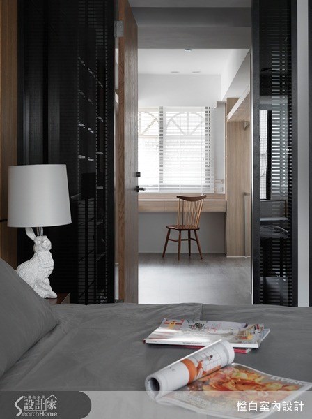 35坪老屋(16~30年)＿混搭風臥室案例圖片＿橙白室內裝修設計工程有限公司＿橙白_27光復南路之28