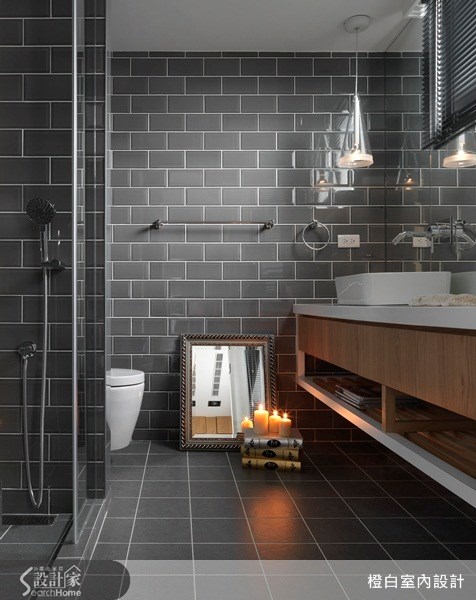 35坪老屋(16~30年)＿混搭風浴室案例圖片＿橙白室內裝修設計工程有限公司＿橙白_27光復南路之35