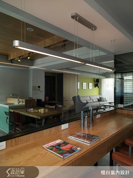 35坪老屋(16~30年)＿混搭風書房案例圖片＿橙白室內裝修設計工程有限公司＿橙白_27光復南路之18