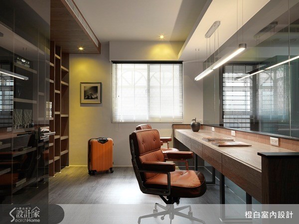 35坪老屋(16~30年)＿混搭風書房案例圖片＿橙白室內裝修設計工程有限公司＿橙白_27光復南路之15