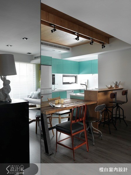 35坪老屋(16~30年)＿混搭風餐廳案例圖片＿橙白室內裝修設計工程有限公司＿橙白_27光復南路之9