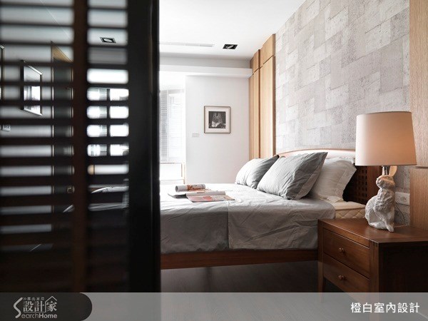 35坪老屋(16~30年)＿混搭風臥室案例圖片＿橙白室內裝修設計工程有限公司＿橙白_27光復南路之27