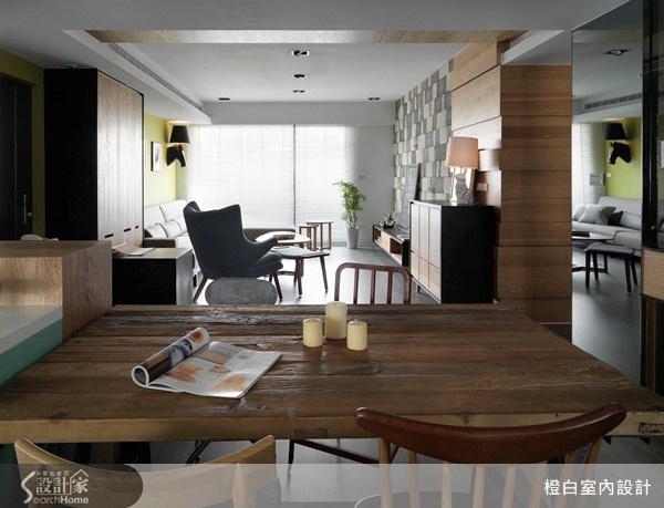 35坪老屋(16~30年)＿混搭風餐廳案例圖片＿橙白室內裝修設計工程有限公司＿橙白_27光復南路之8