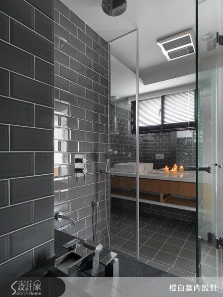 35坪老屋(16~30年)＿混搭風浴室案例圖片＿橙白室內裝修設計工程有限公司＿橙白_27光復南路之33