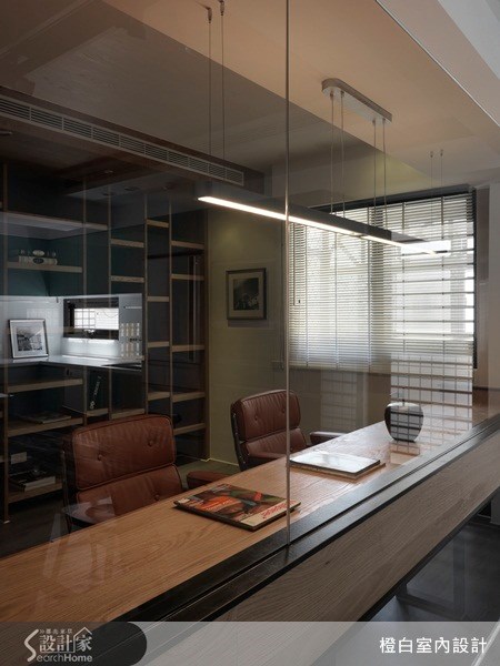 35坪老屋(16~30年)＿混搭風書房案例圖片＿橙白室內裝修設計工程有限公司＿橙白_27光復南路之17