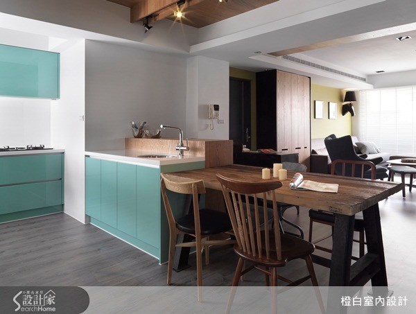 35坪老屋(16~30年)＿混搭風餐廳案例圖片＿橙白室內裝修設計工程有限公司＿橙白_27光復南路之12