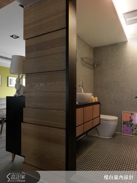 35坪老屋(16~30年)＿混搭風浴室案例圖片＿橙白室內裝修設計工程有限公司＿橙白_27光復南路之30