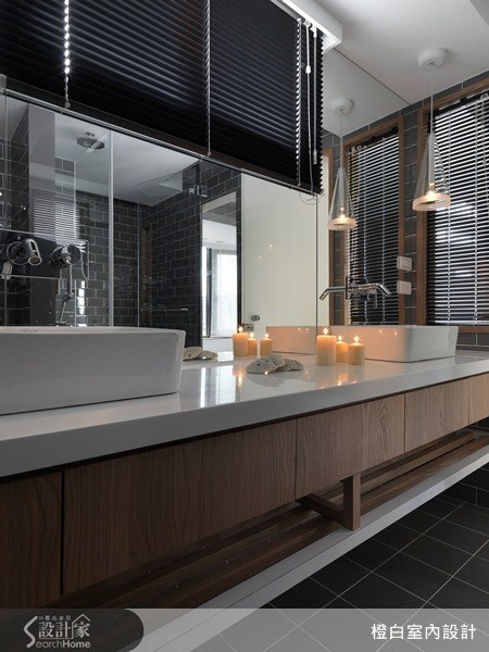 35坪老屋(16~30年)＿混搭風浴室案例圖片＿橙白室內裝修設計工程有限公司＿橙白_27光復南路之32