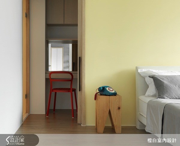 38坪中古屋(5~15年)＿北歐風臥室案例圖片＿橙白室內裝修設計工程有限公司＿橙白_28桃園竹城橫岡之24