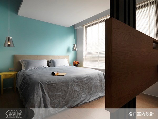 30坪新成屋(5年以下)＿混搭風臥室案例圖片＿橙白室內裝修設計工程有限公司＿橙白_29元利和平之23