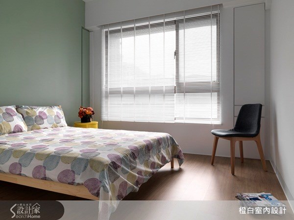 30坪新成屋(5年以下)＿混搭風臥室案例圖片＿橙白室內裝修設計工程有限公司＿橙白_29元利和平之25