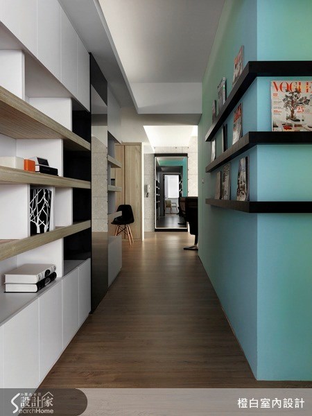 37坪中古屋(5~15年)＿現代風走廊案例圖片＿橙白室內裝修設計工程有限公司＿橙白_30松華村之11