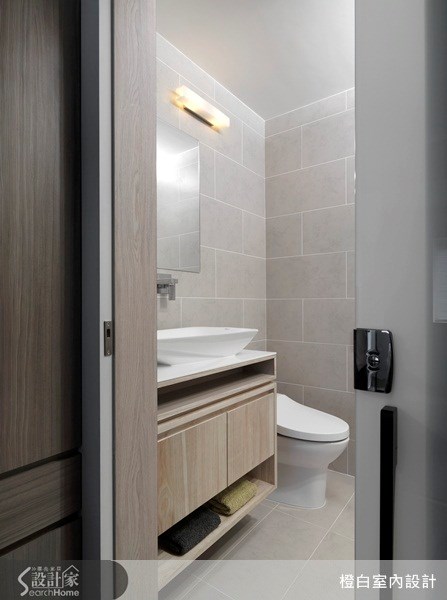 37坪中古屋(5~15年)＿現代風浴室案例圖片＿橙白室內裝修設計工程有限公司＿橙白_30松華村之27