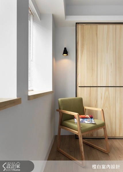 37坪中古屋(5~15年)＿現代風臥室案例圖片＿橙白室內裝修設計工程有限公司＿橙白_30松華村之24