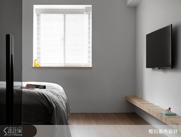 37坪中古屋(5~15年)＿現代風臥室案例圖片＿橙白室內裝修設計工程有限公司＿橙白_30松華村之20