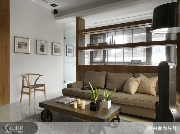 30坪新成屋(5年以下)＿現代風客廳案例圖片＿橙白室內裝修設計工程有限公司＿橙白_32新潤峰哲之8