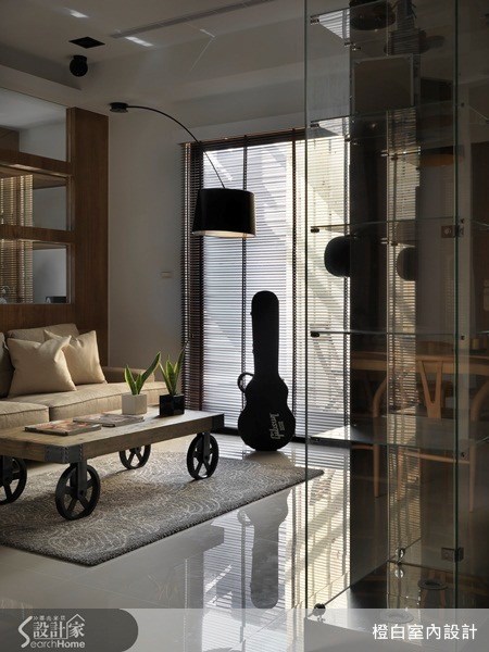 30坪新成屋(5年以下)＿現代風客廳案例圖片＿橙白室內裝修設計工程有限公司＿橙白_32新潤峰哲之6