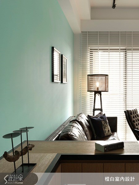 38坪新成屋(5年以下)＿北歐風客廳案例圖片＿橙白室內裝修設計工程有限公司＿橙白_33首富之5