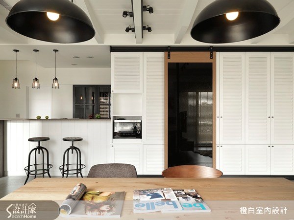 38坪新成屋(5年以下)＿北歐風餐廳案例圖片＿橙白室內裝修設計工程有限公司＿橙白_33首富之12