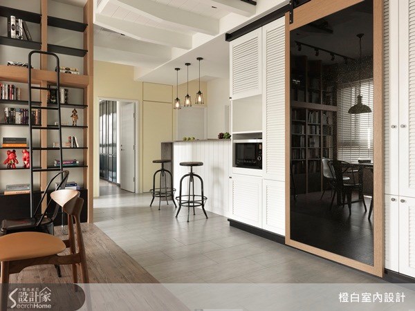 38坪新成屋(5年以下)＿北歐風餐廳案例圖片＿橙白室內裝修設計工程有限公司＿橙白_33首富之11