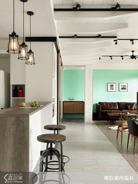 38坪新成屋(5年以下)＿北歐風吧檯案例圖片＿橙白室內裝修設計工程有限公司＿橙白_33首富之13