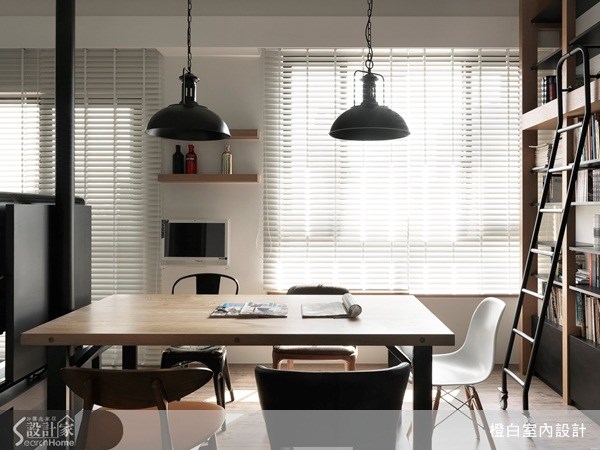 38坪新成屋(5年以下)＿北歐風餐廳案例圖片＿橙白室內裝修設計工程有限公司＿橙白_33首富之7