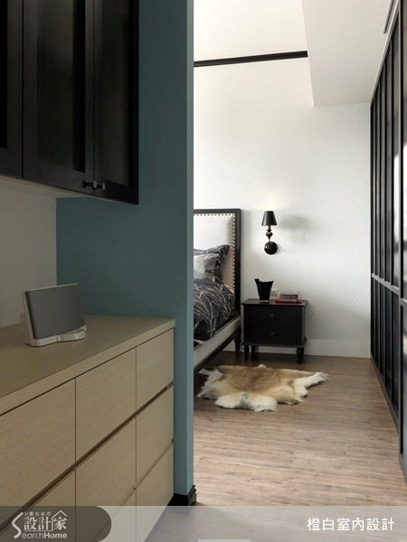 38坪新成屋(5年以下)＿北歐風臥室案例圖片＿橙白室內裝修設計工程有限公司＿橙白_33首富之22