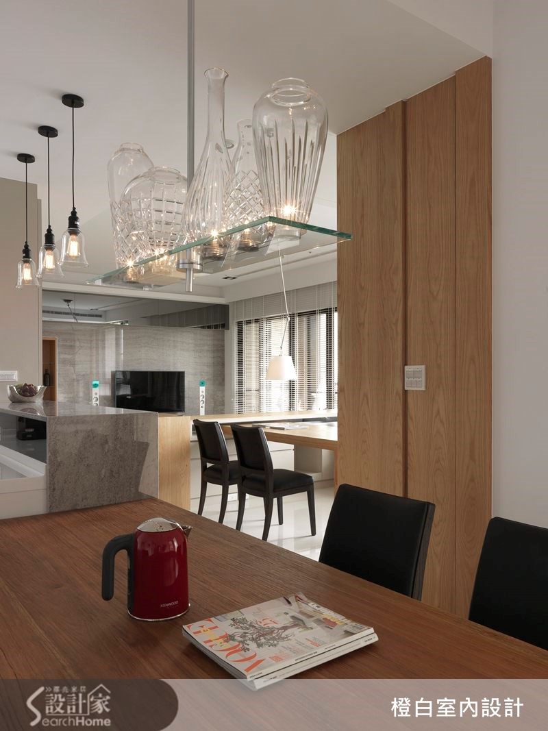 38坪新成屋(5年以下)＿簡約風餐廳案例圖片＿橙白室內裝修設計工程有限公司＿橙白_35首富之16